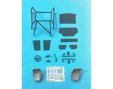 Transkit – Peugeot 205 GTI - interior parts for rally version / 3D print 1/24
